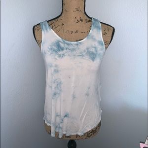 American eagle tye dye tank